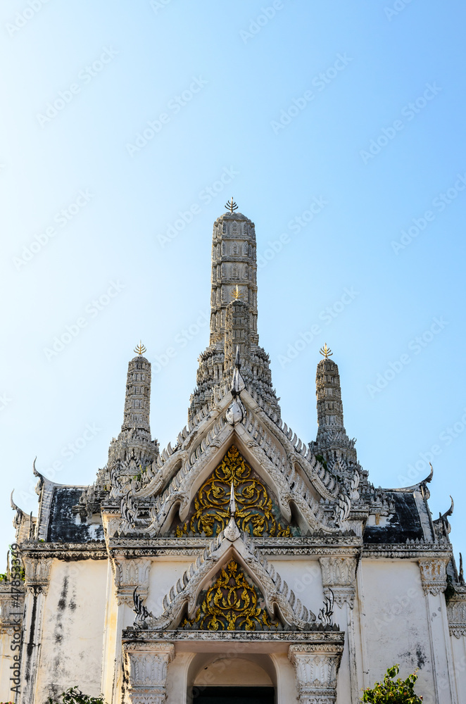 White pagoda in Phra Nakhon Khiri