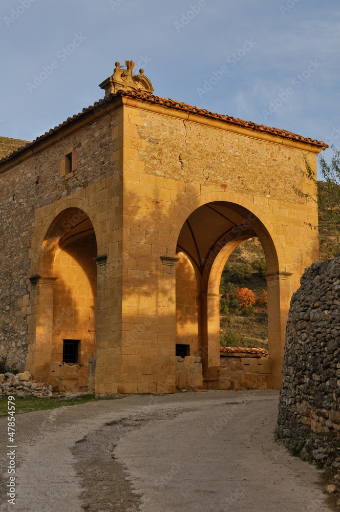 Hermitage of San Roque, Mirambel (Spain)