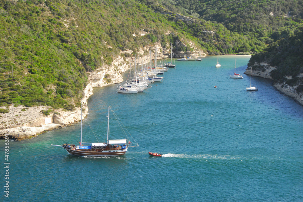 baie des pirates de Bonifacio, Corse