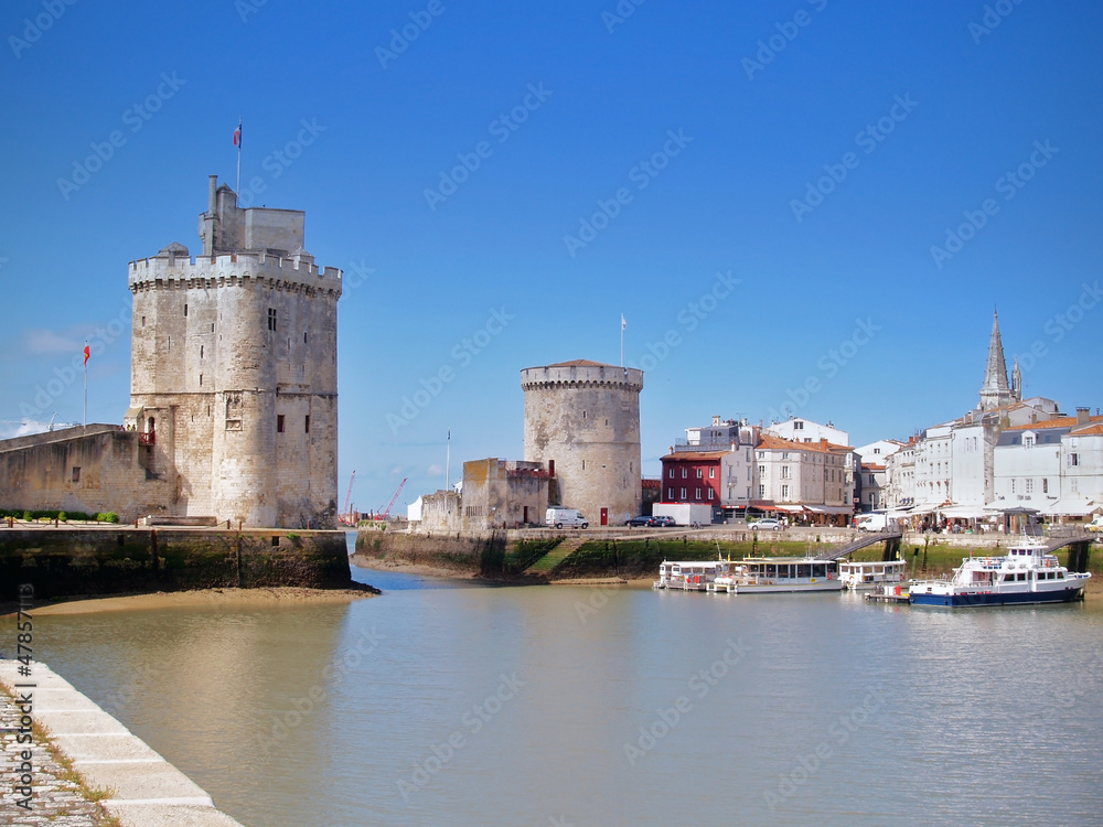 Harbour of La Rochelle, France