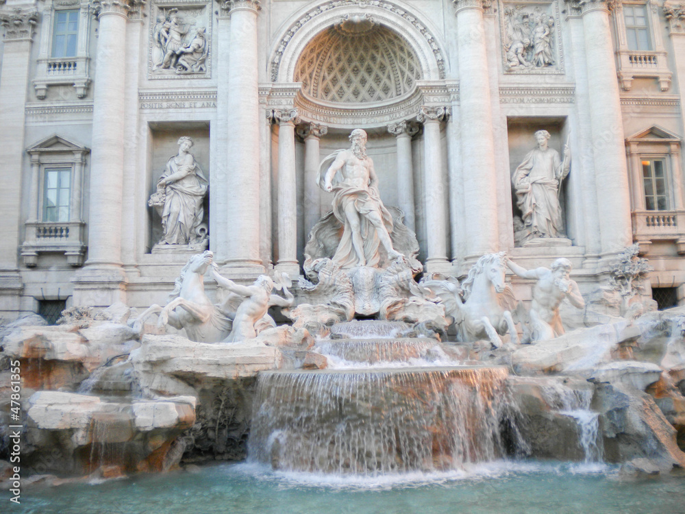 Fototapeta premium Roma, Fontana di Trevi