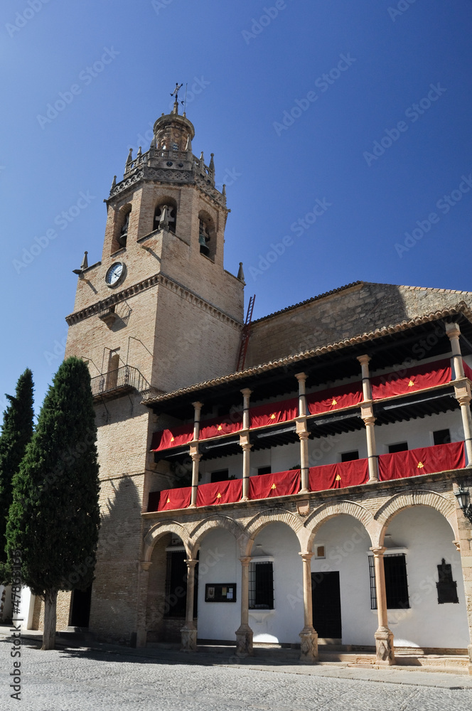 Church of St. Mary Major, Ronda, Malaga (Spain)