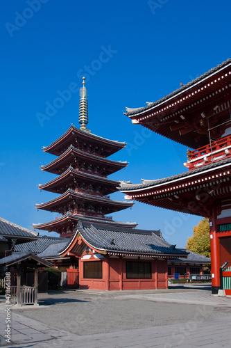 Asakusa temple Tokyo, Japan