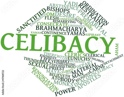Photography Word cloud for Celibacy