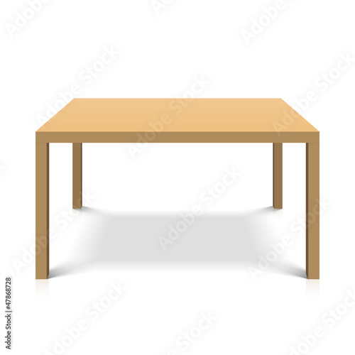 Wooden table