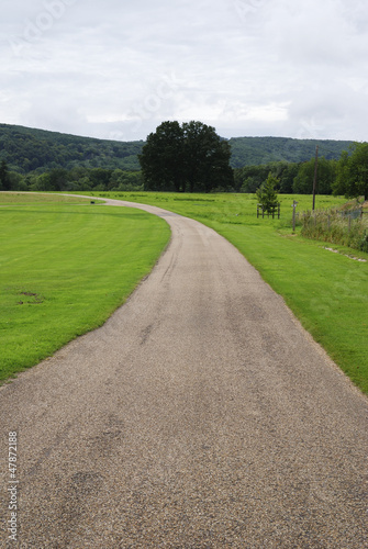 Track in countryside. Sussex. England