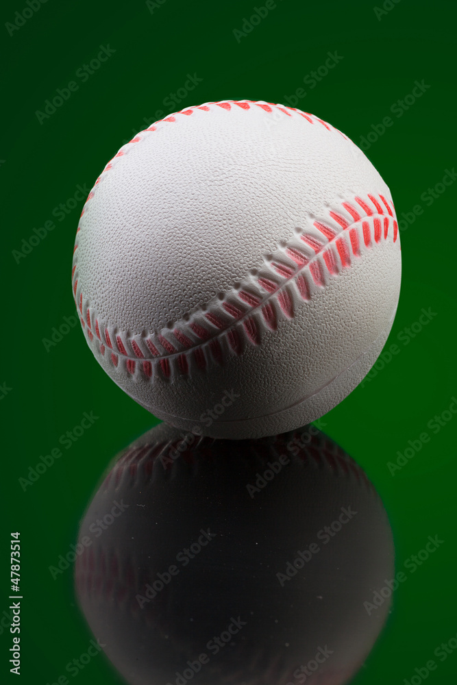 Golf ball lon green background Golf ball lon green background