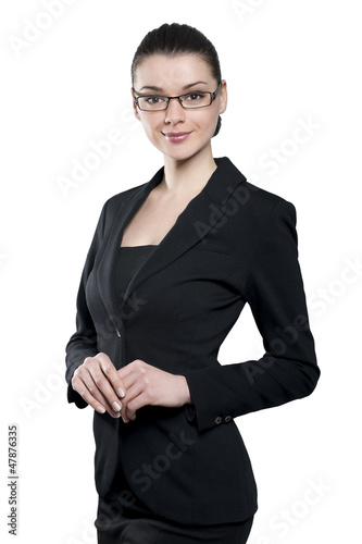 Attractive young biznesswoman photo