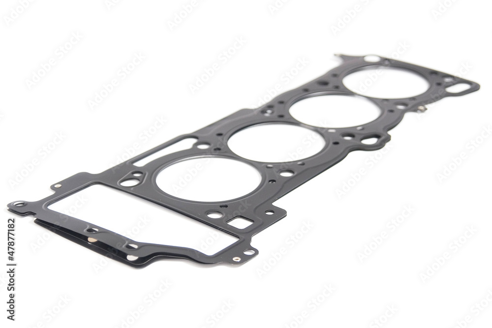 Cylinder head gasket car engine isolated Cylinder head gasket car engine isolated
