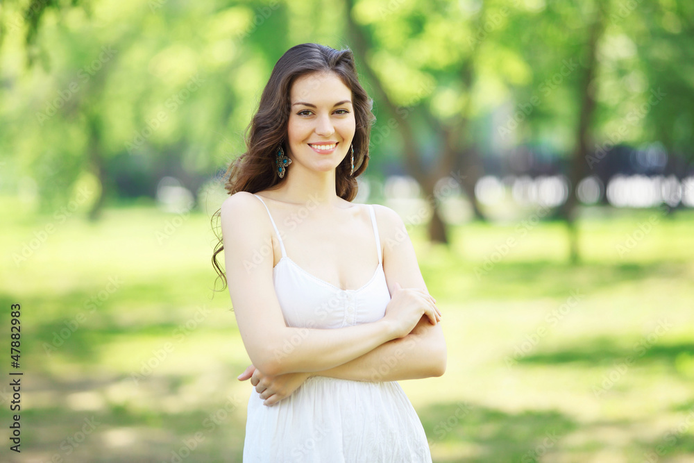 Young woman outdoor Young woman outdoor