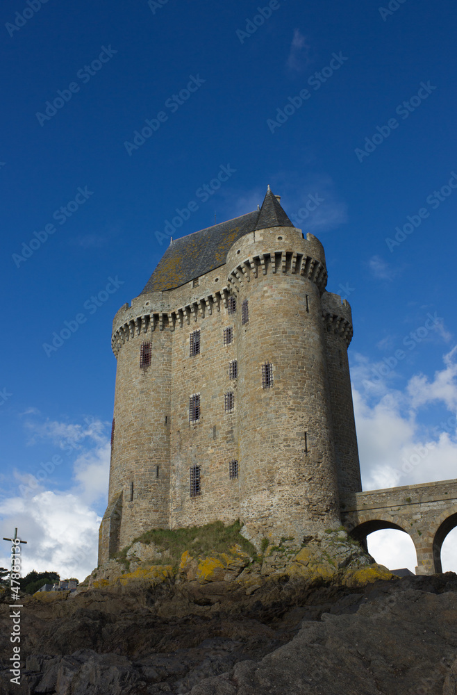 Solidor tower, la tour Solidor, Saint Malo, France