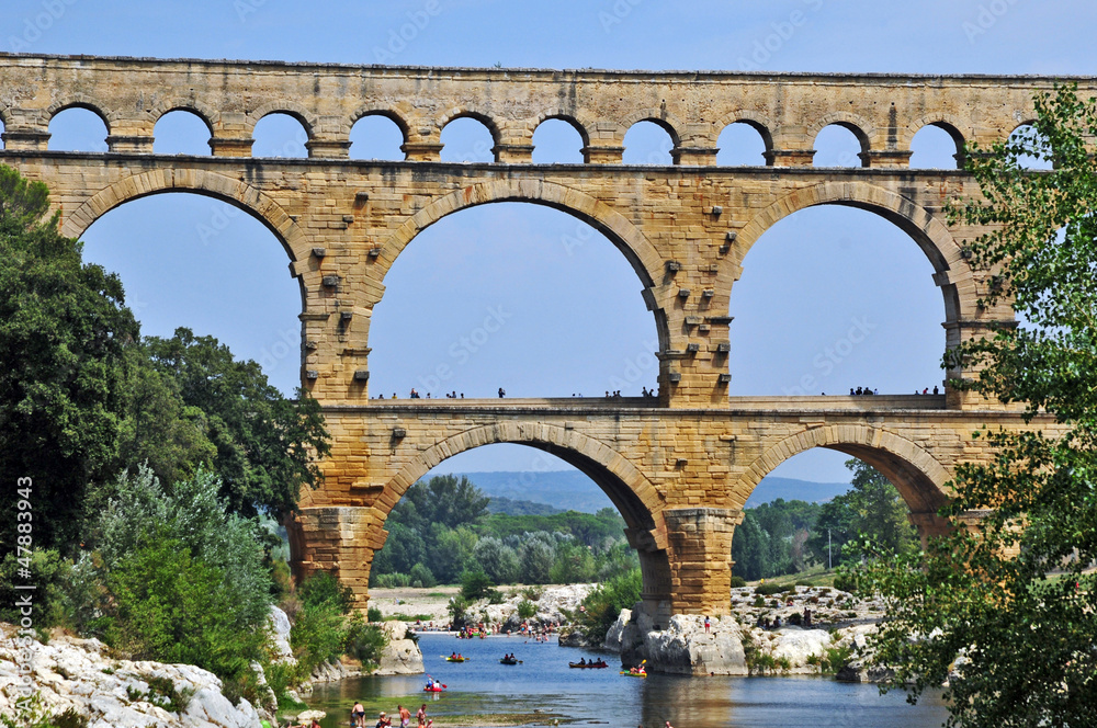 Pont du Gard, Linguadoca Roussillon, Francia