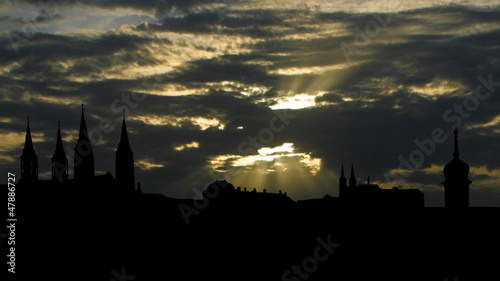 Germany Bamberg sunpassing