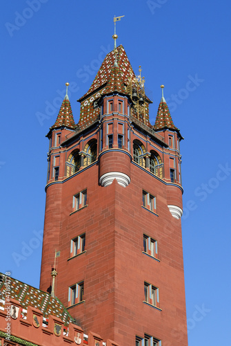 Basel, historisches Rathaus, Detailansicht