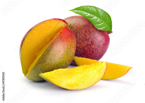 Mango with section