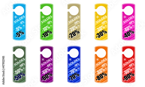 Serie marque porte sans poignée - Soldes