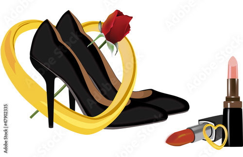 scarpe e trucco