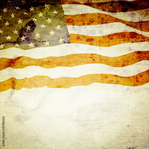Graphic Design (Vintage Background) USA