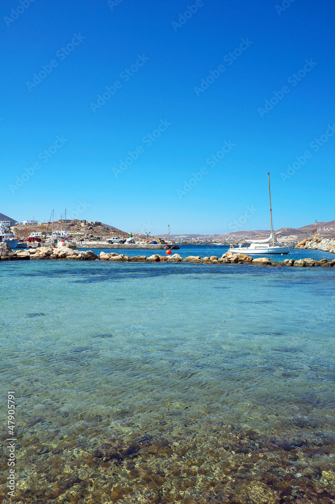 Naoussa in Paros Island, Greece