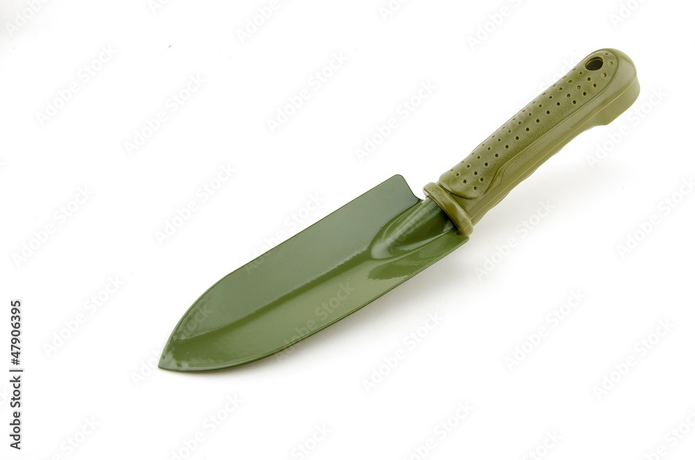 Obraz premium Gardening tools on white background