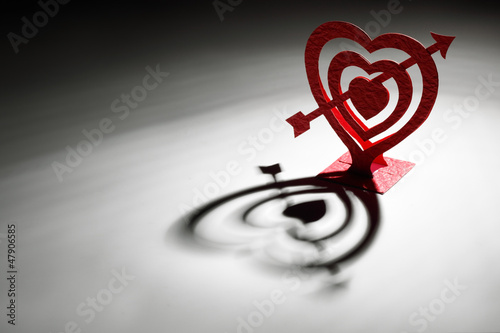 heart shape paper cut