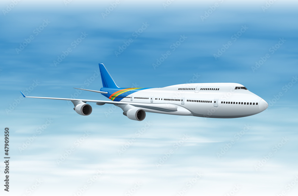 Obraz premium Commerical aircraft