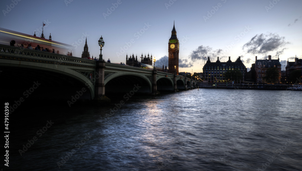 Naklejka premium Westminster Bridge