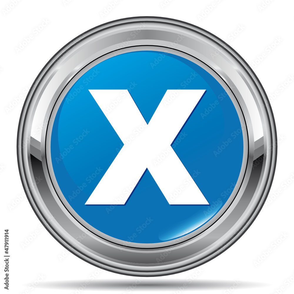 Obraz premium X ICON