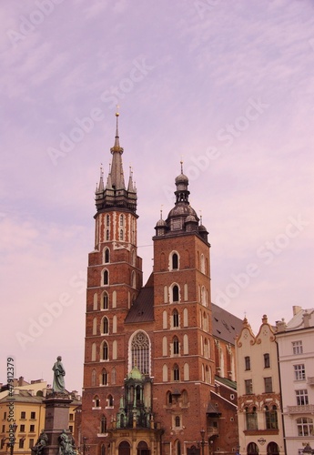 The St Mary church in Krakow in Poland