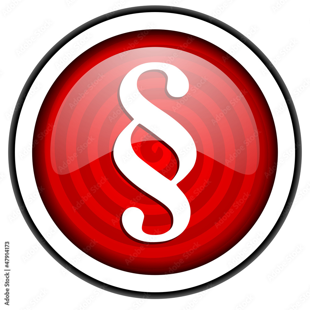 paragraph red glossy icon isolated on white background paragraph red glossy icon isolated on white background