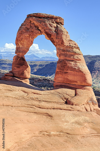 view of famous Delicate Arch