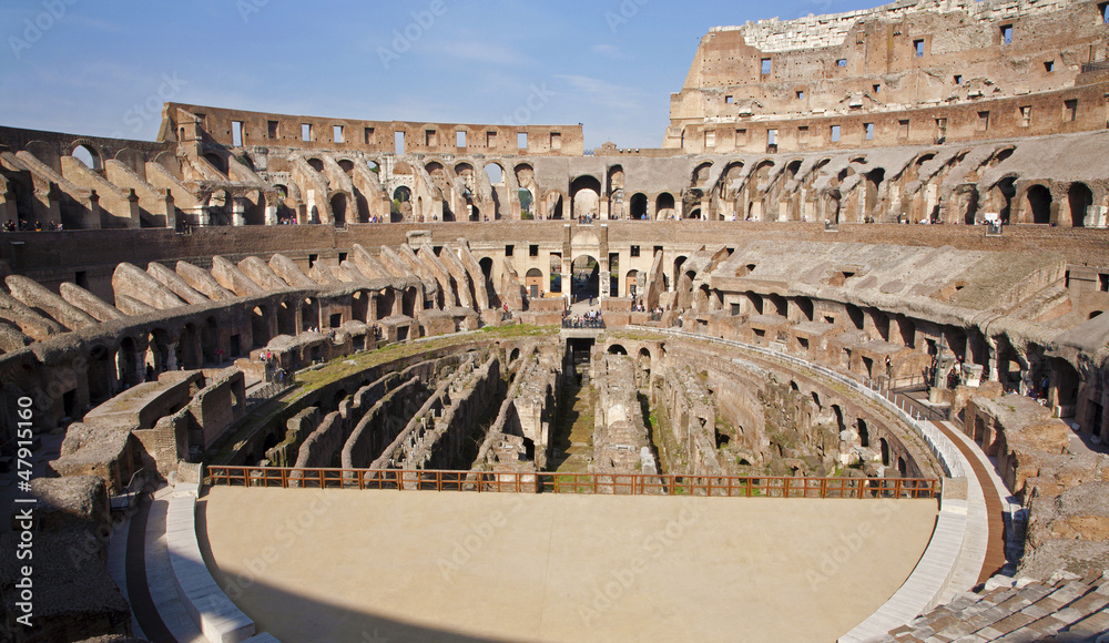 Rome - colosseum interior