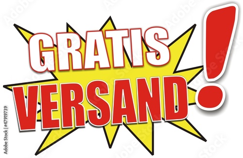 étiquette gratis versand