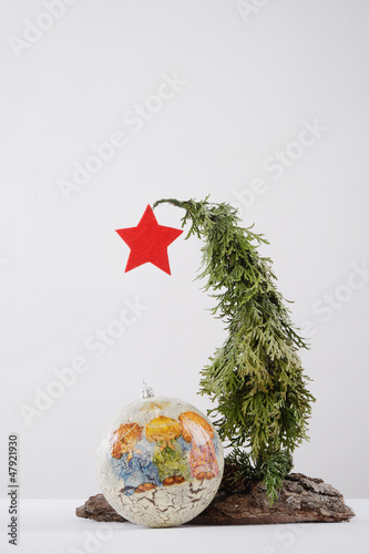 festive Christmas tree