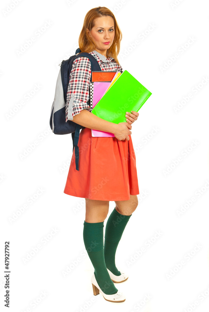 Beauty student woman Beauty student woman