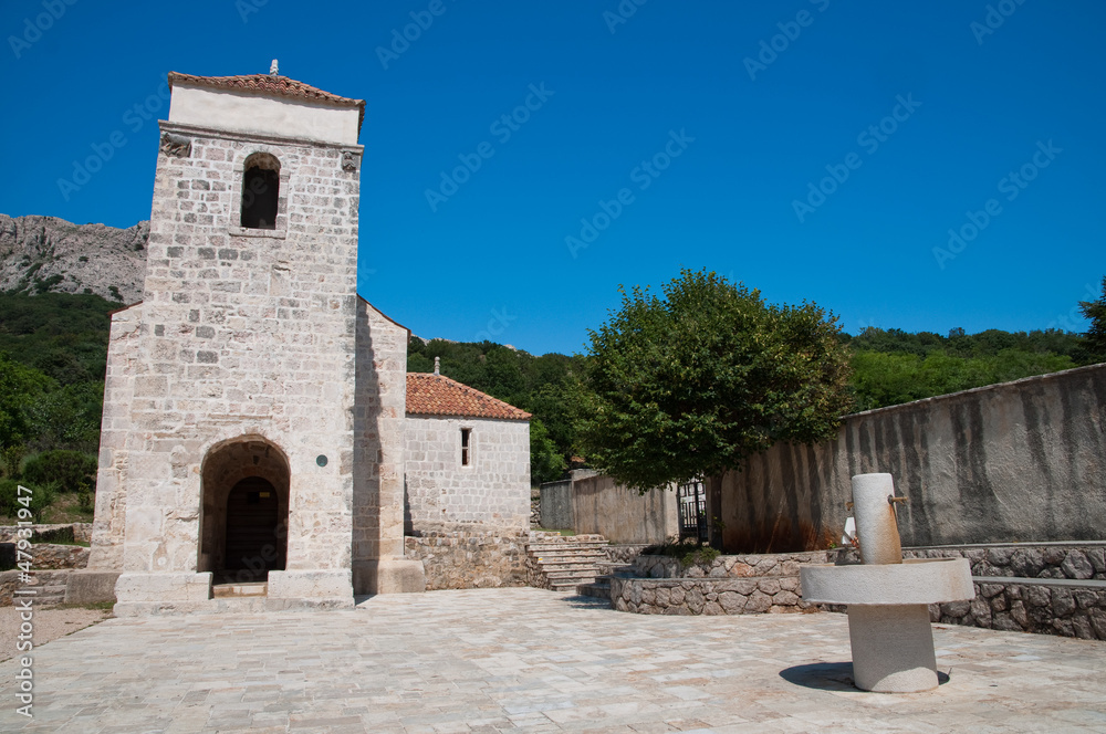 St Lucia church at Jurandvor - Croatia