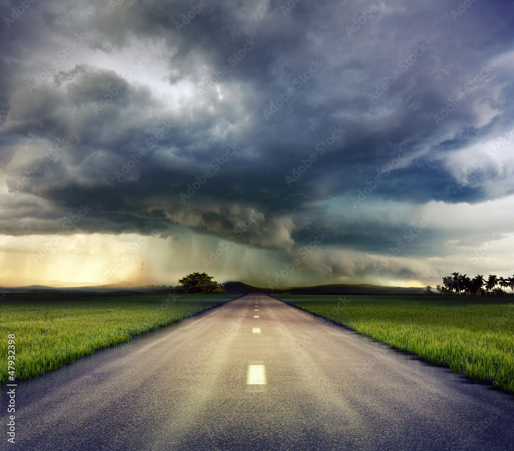the road to storm