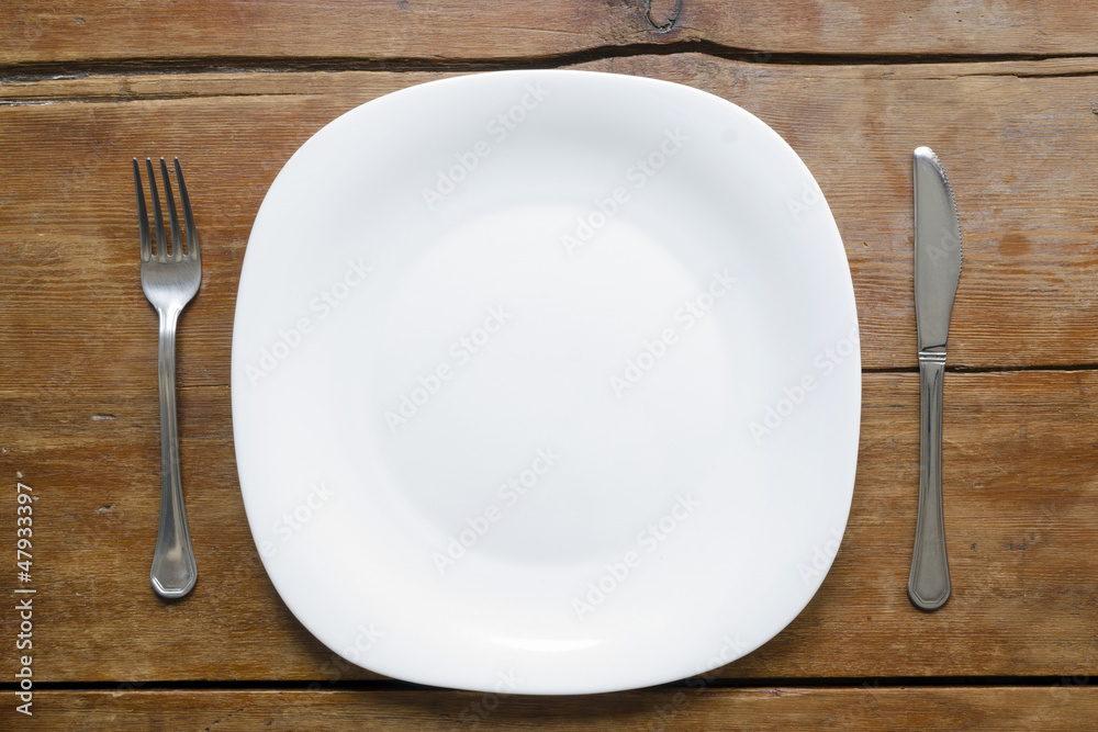 empty plate empty plate