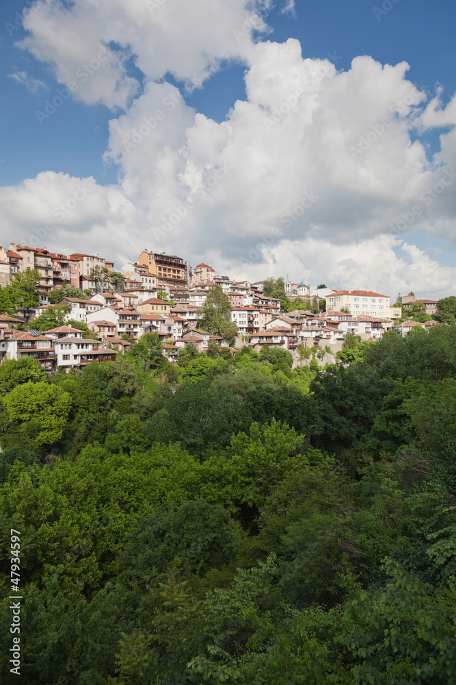 Old town Veliko Tarnovo in Bulgaria