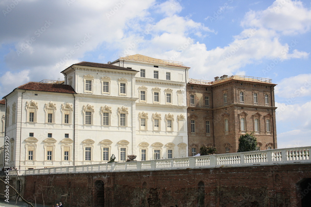 View of Venaria Royal Palace (Turin, Piemonte Italy)