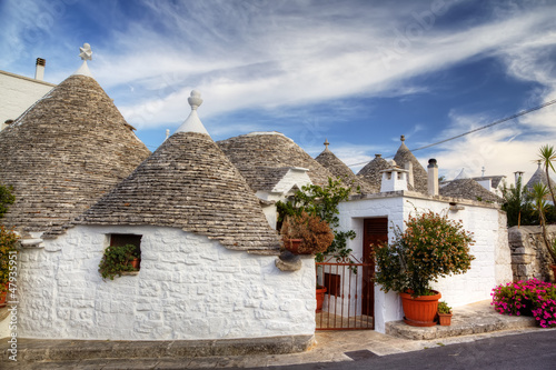 Trulli of Alberobello. Italy