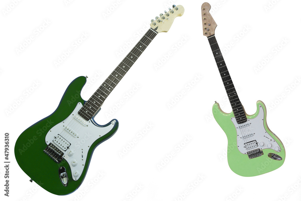 Obraz premium yellow guitar