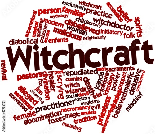 Word cloud for Witchcraft photo