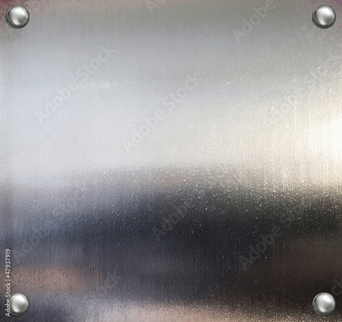 Metal plate steel background. Hi res texture