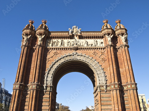 Arch of triumph, Barcelona © Toniflap