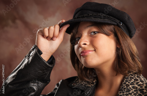 Pretty Hispanic Girl Studio...