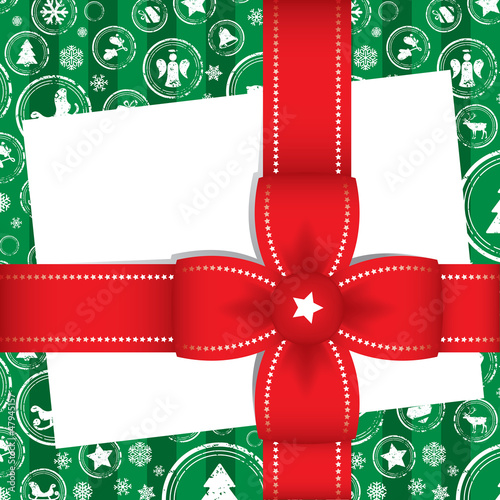 Beautiful Christmas gift with card