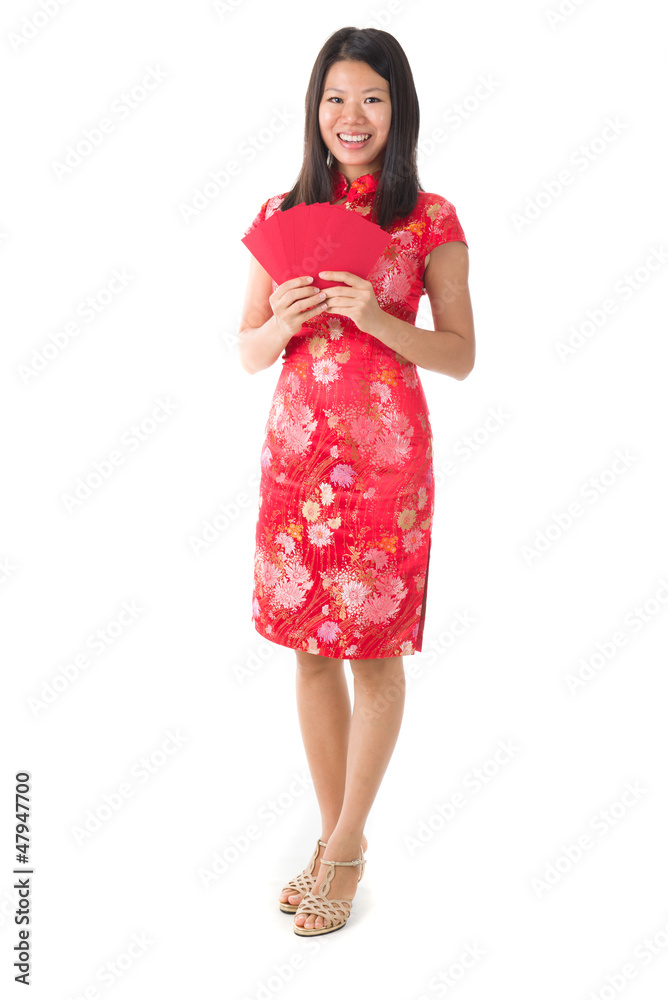 chinese new year girl chinese new year girl