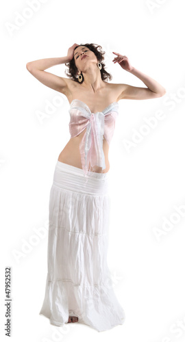 portait of posing girl