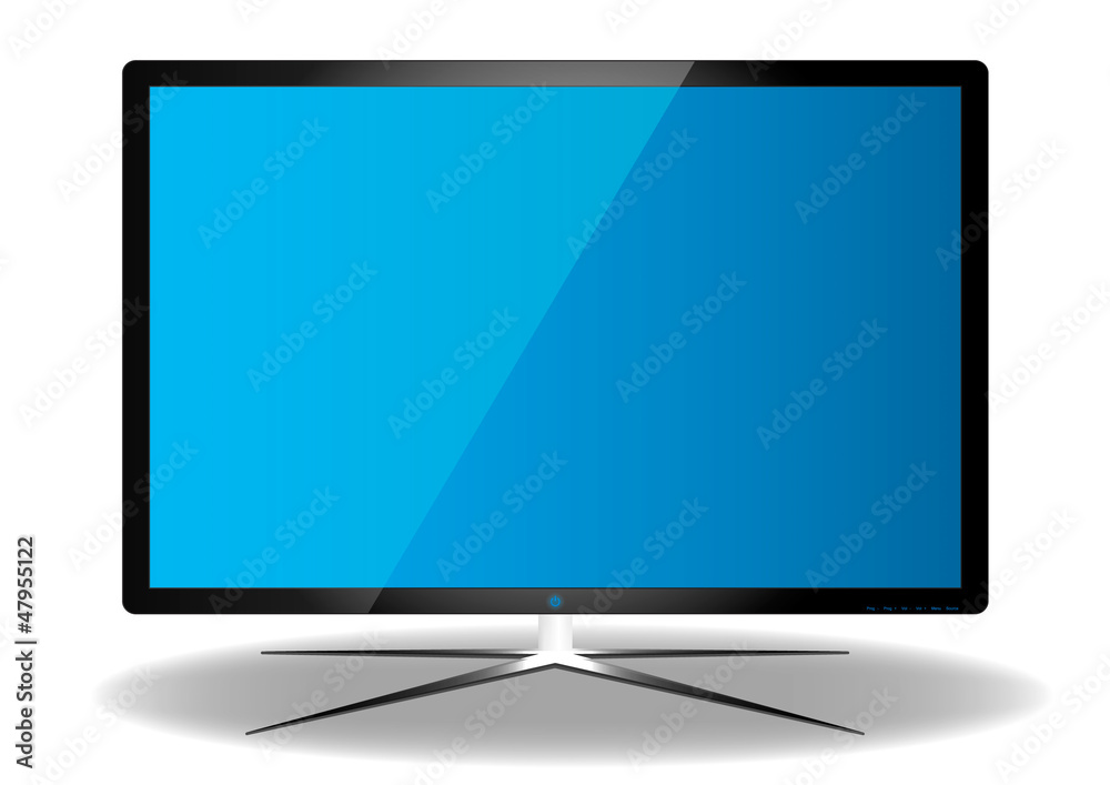 LED Television - Vector Design LED Television - Vector Design